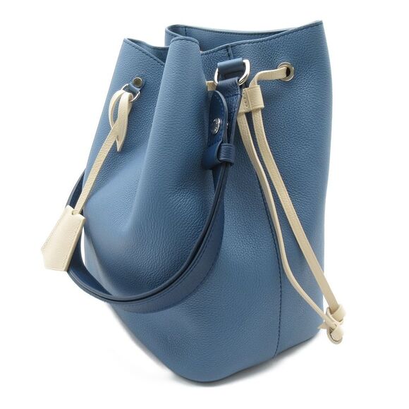 Louis Vuitton LockMe Bucket Shoulder Bag Leather Taurillon - Picture 3 of 9